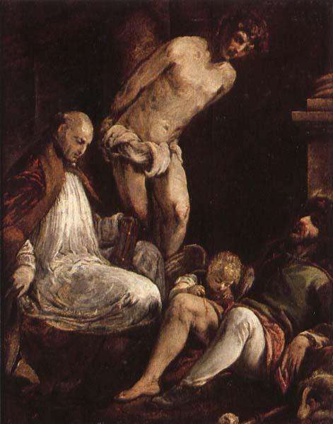 Giacomo Bassano St.Fabian,St.Rocc,and St.Sebastian